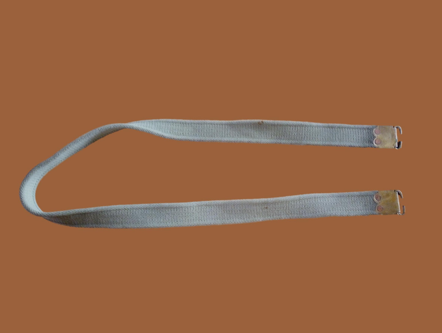 WWII BRITISH MILITARY ENFIELD KHAKI RIFLE SLING ORIGINAL BRITISH WEB P-37