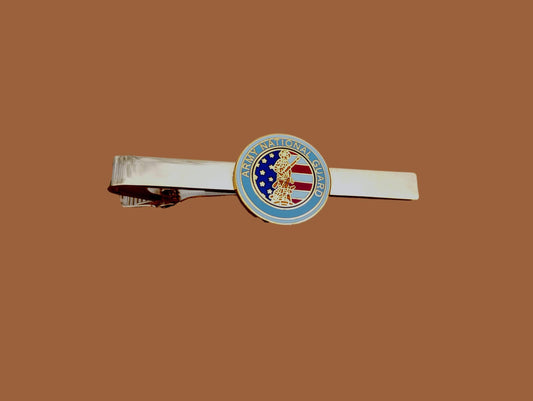 U.S MILITARY ARMY NATIONAL GUARD TIE BAR TIE TAC ARMY U.S.A MADE