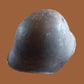 WWII ORIGINAL SWISS HELMET M-18/40 STEEL COMBAT HELMET LEATHER LINER