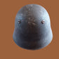 WWII ORIGINAL SWISS HELMET M-18/40 STEEL COMBAT HELMET LEATHER LINER