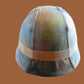 WWII ORIGINAL SWISS HELMET M-18/40 STEEL COMBAT HELMET LEATHER LINER