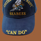 U.S Military Navy Seabees Can Do Embroidered Baseball Hat U.S Navy Licensed Cap