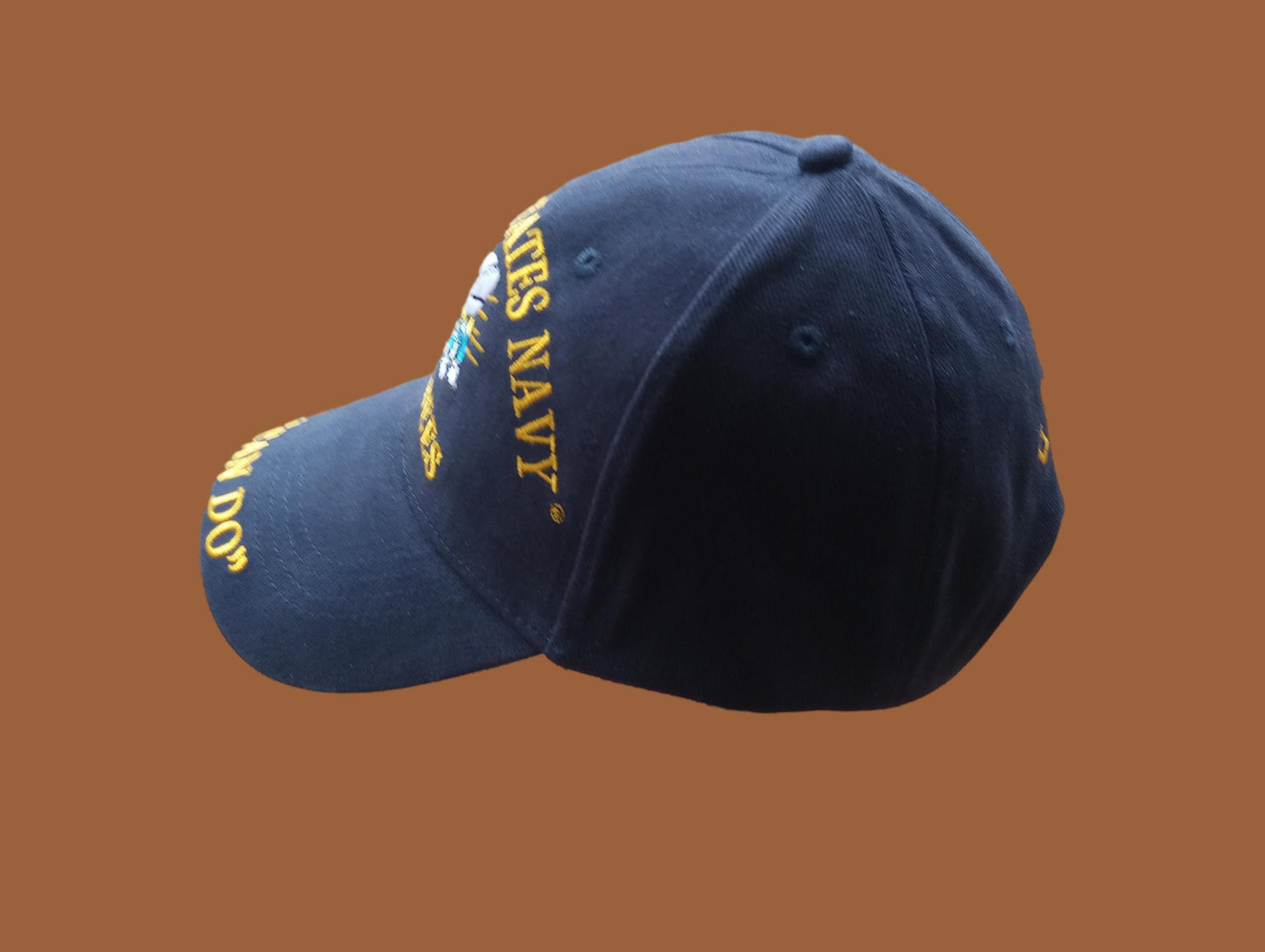 U.S Military Navy Seabees Can Do Embroidered Baseball Hat U.S Navy Licensed Cap