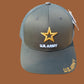 U.S Army Hat Cap Cotton Mesh Back OD Green Baseball Cap Army Star Logo