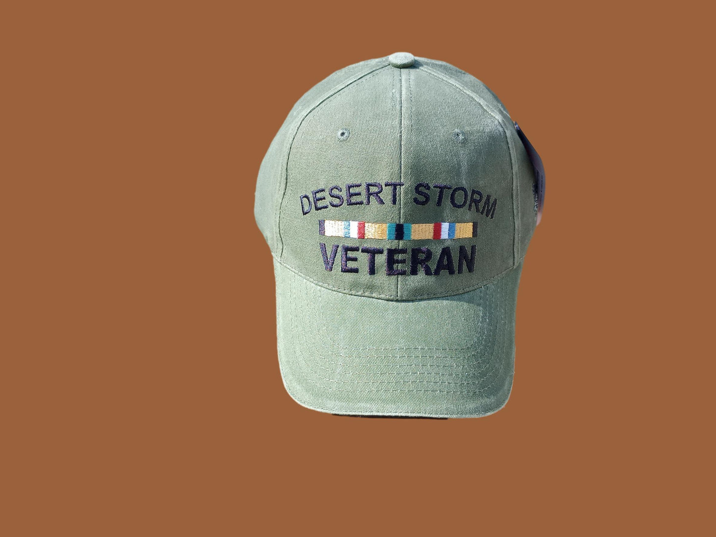 NEW U.S MILITARY DESERT STORM VETERAN HAT ARMY MARINE CORPS STONE WASHED