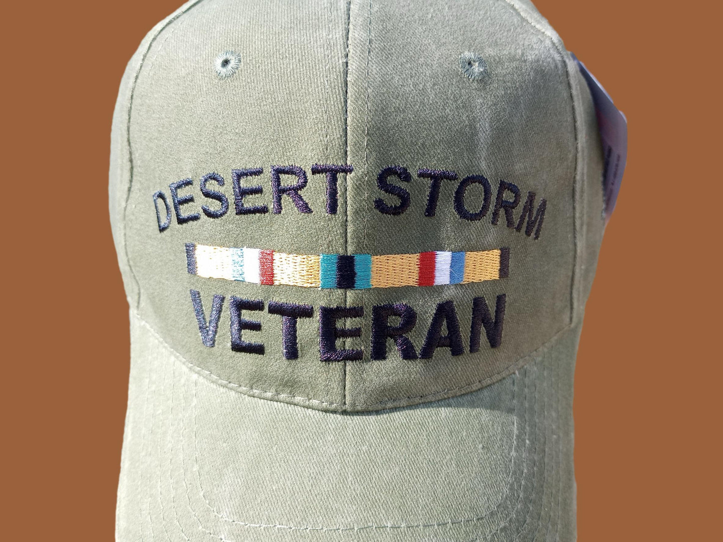 NEW U.S MILITARY DESERT STORM VETERAN HAT ARMY MARINE CORPS STONE WASHED