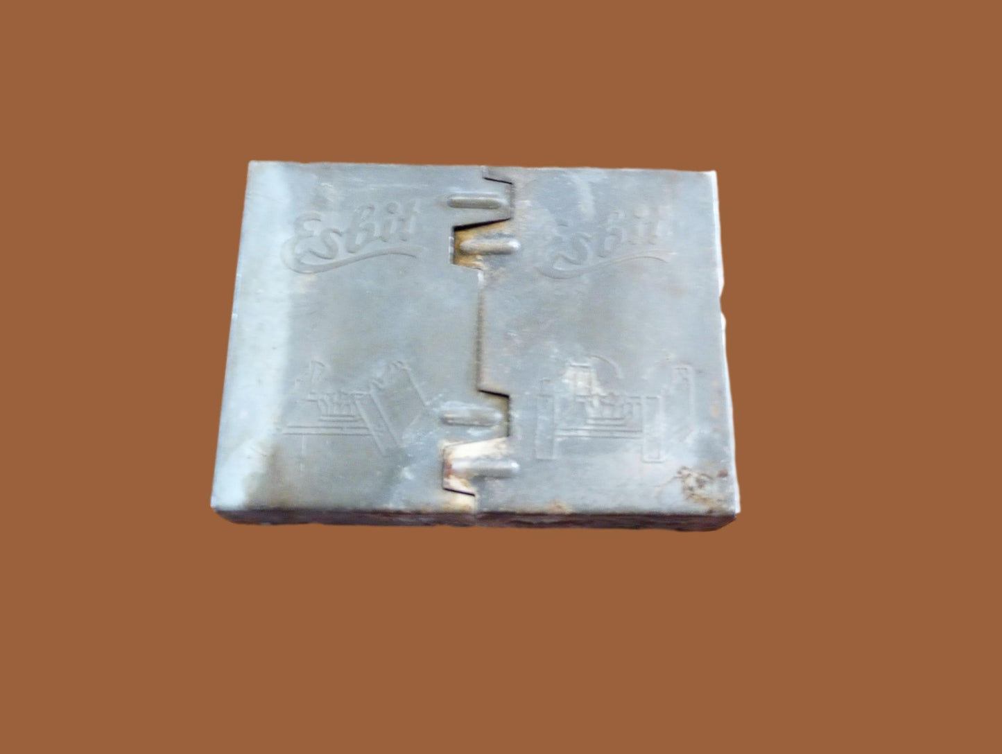 German Military ESBIT Metal Folding Camping Stove Survival hiking gear NOS