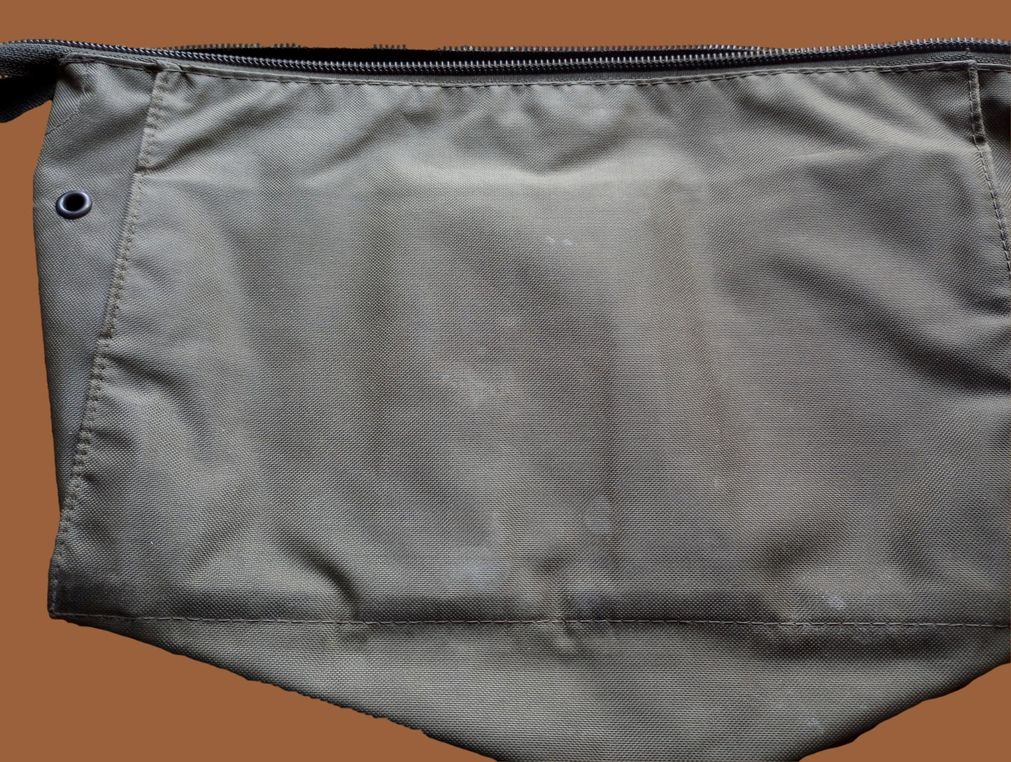 GERMAN ARMY BUNDESWEHR PERSONAL TOILETRY KIT BAG OD GREEN NYLON SURPLUS