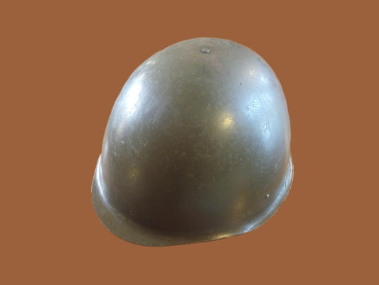 ORIGINAL POLISH MILITARY HELMET WZ-67 ARMY COMBAT STEEL POT & LINER POST WWII