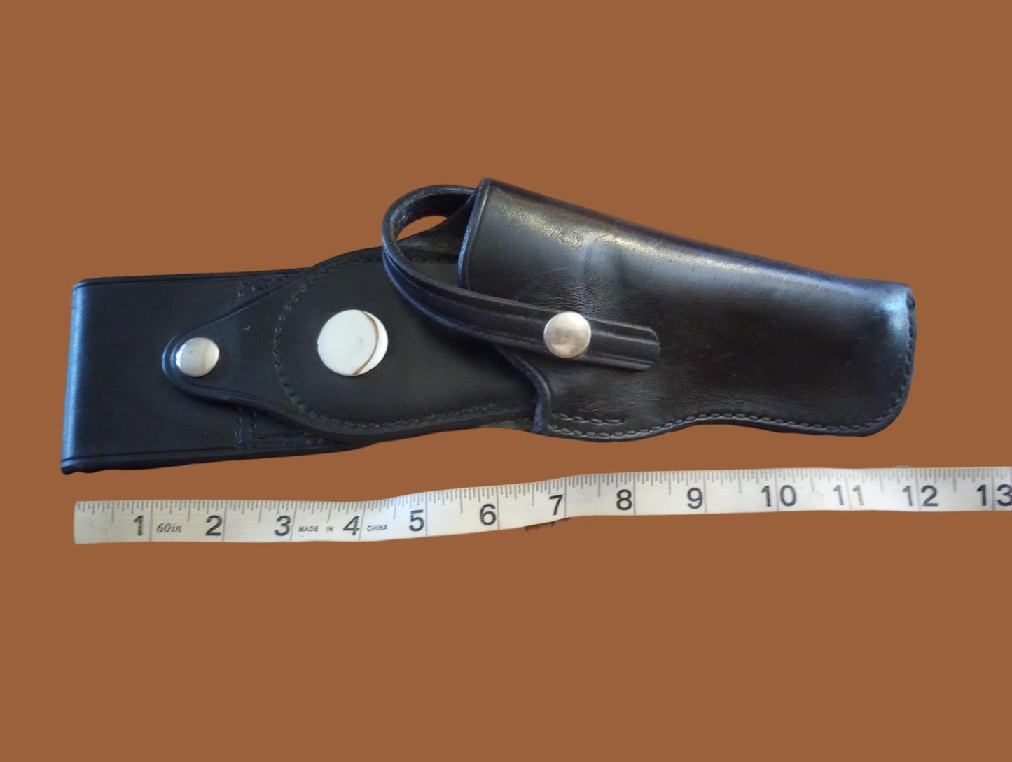 Don Hume Maker leather holster for revolvers drop swivel design