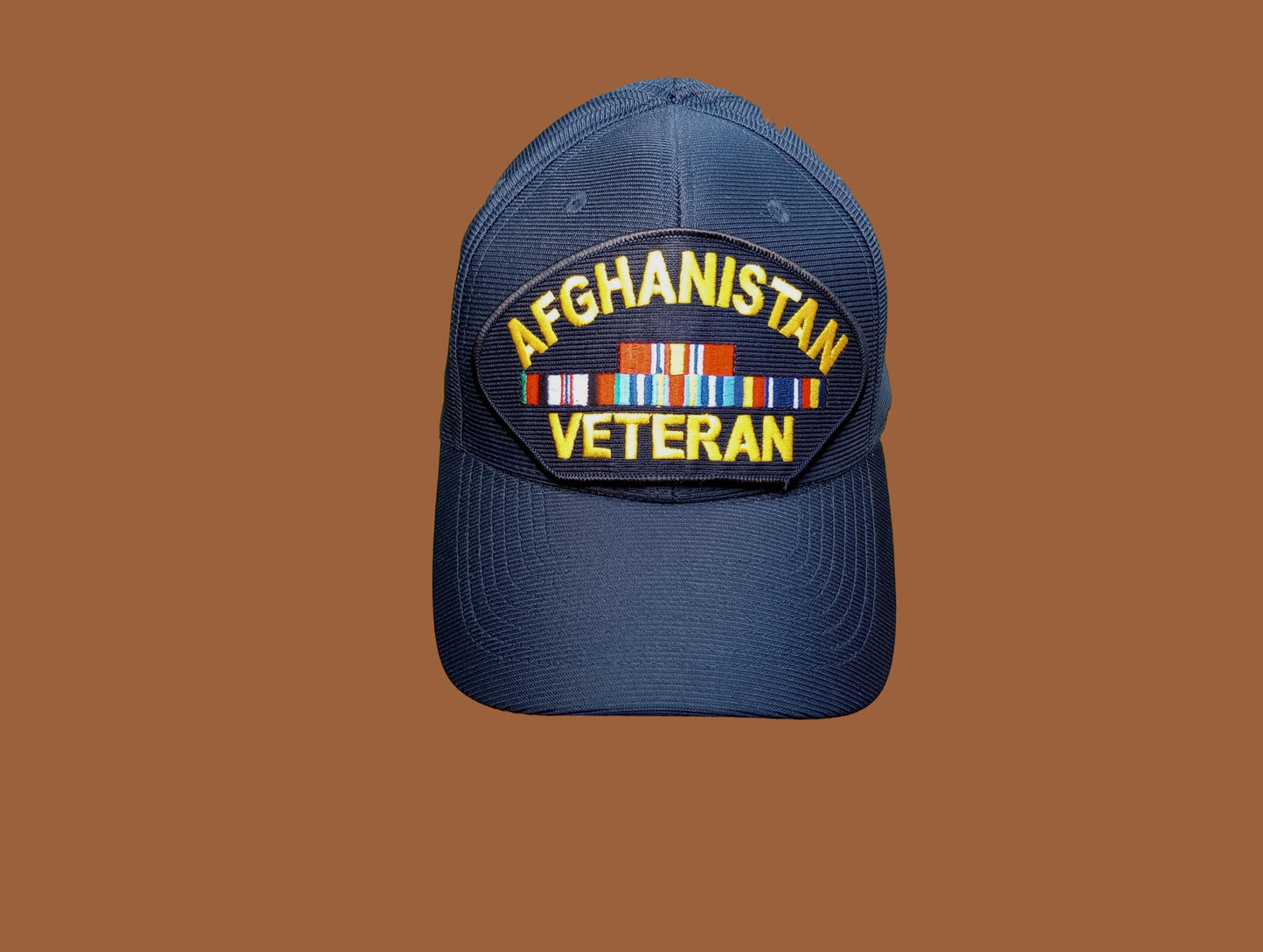 AFGHANISTAN GULF WAR VETERAN HAT U.S MILITARY OFFICIAL BALL CAP U.S.A MADE