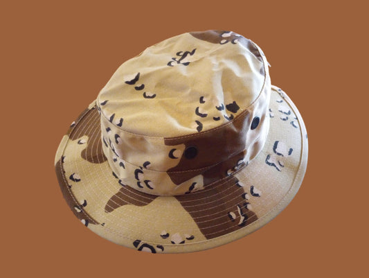 U.S Military Issue Desert Boonie Hat Type II Sun Hot Weather Gulf War USA Made