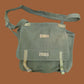 MILITARY SHOULDER BAG WITH ADJUSTABLE STRAP COMBAT DAY PACK SATCHEL BOOK BAG