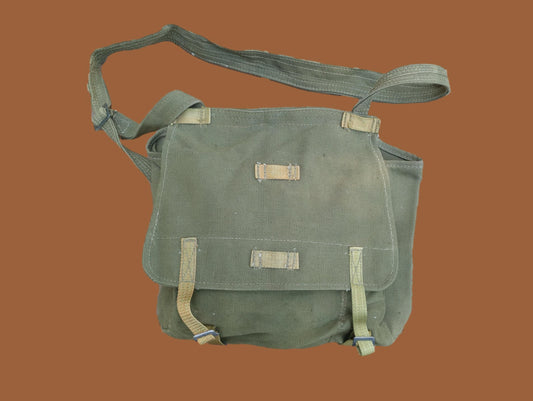 MILITARY SHOULDER BAG WITH ADJUSTABLE STRAP COMBAT DAY PACK SATCHEL BOOK BAG