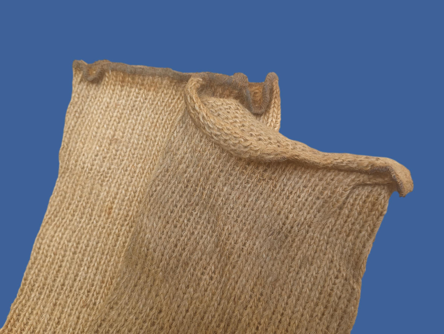 WWII ARMY BURLAP FLUTE SOCKS 10th MOUNTAIN ARTIC COLD WEATHER GENUINE SURPLUS