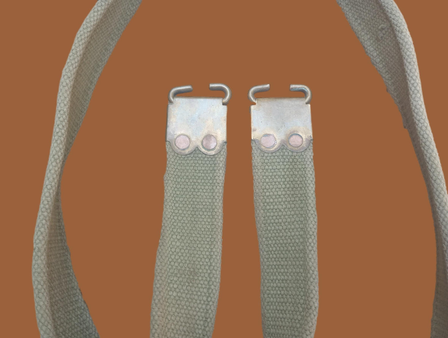 WWII BRITISH MILITARY ENFIELD KHAKI RIFLE SLING ORIGINAL BRITISH WEB P-37