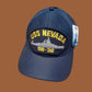 USS NEVADA BB-36 NAVY SHIP HAT U.S MILITARY OFFICIAL BALL CAP U.S.A MADE