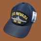 USS NEVADA BB-36 NAVY SHIP HAT U.S MILITARY OFFICIAL BALL CAP U.S.A MADE