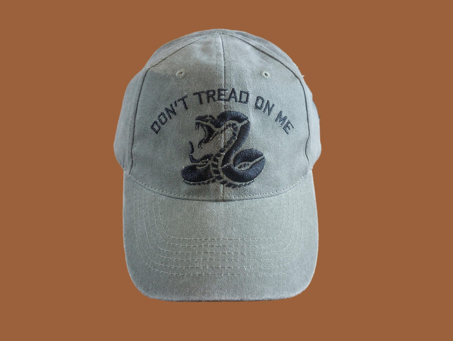 U.S MILITARY DON'T TREAD ON ME HAT EMBROIDERED BALL CAP