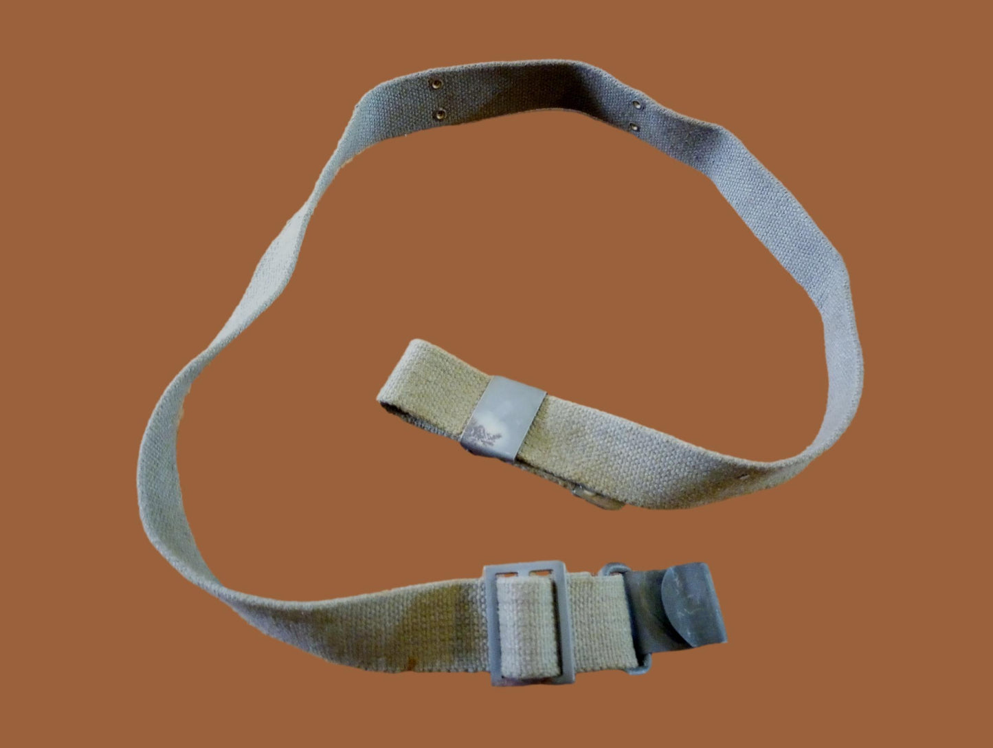 POST WWII MILITARY GARAND RIFLE SLING FLAT BUCKLE GENUINE SURPLUS