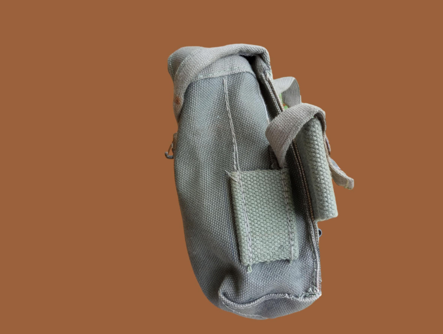 MILITARY AMMO MAGAZINE POUCH M1956 STYLE CANVAS VIETNAM ERA 1950'S - 1970'S