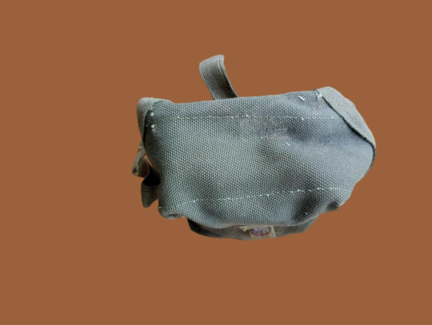 MILITARY AMMO MAGAZINE POUCH M1956 STYLE CANVAS VIETNAM ERA 1950'S - 1970'S