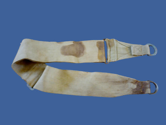 U.S MILITARY WWII M1936 MUSETTE UTILITY KHAKI SHOULDER CARRYING STRAP 1942