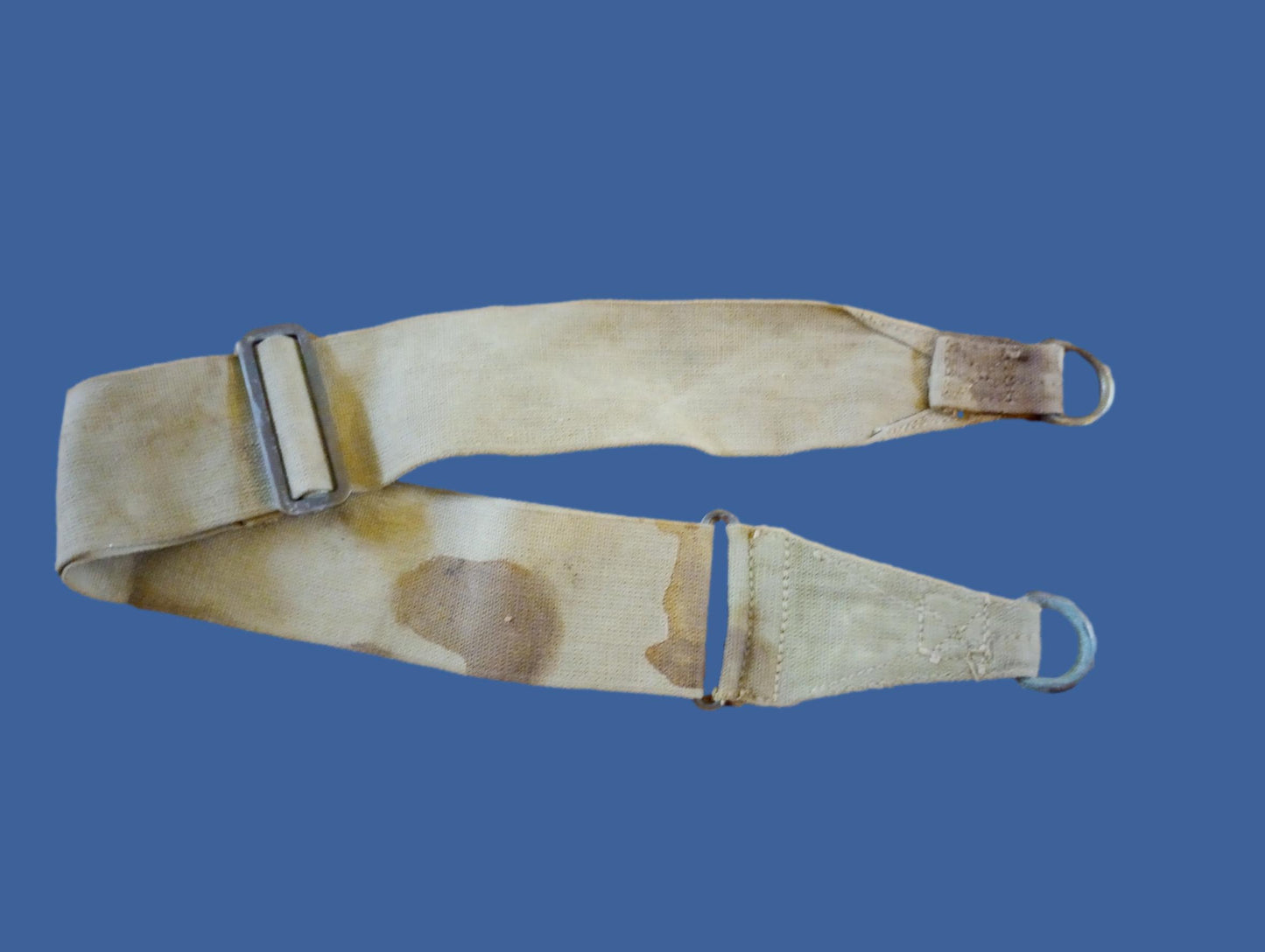 U.S MILITARY WWII M1936 MUSETTE UTILITY KHAKI SHOULDER CARRYING STRAP 1942