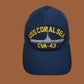 USS CORAL SEA CVA - 43 NAVY SHIP HAT U.S MILITARY OFFICIAL BALL CAP U.S.A MADE