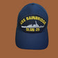 USS BAINBRIDGE DLGN-25 NAVY SHIP HAT U.S MILITARY OFFICIAL BALL CAP U.S.A MADE