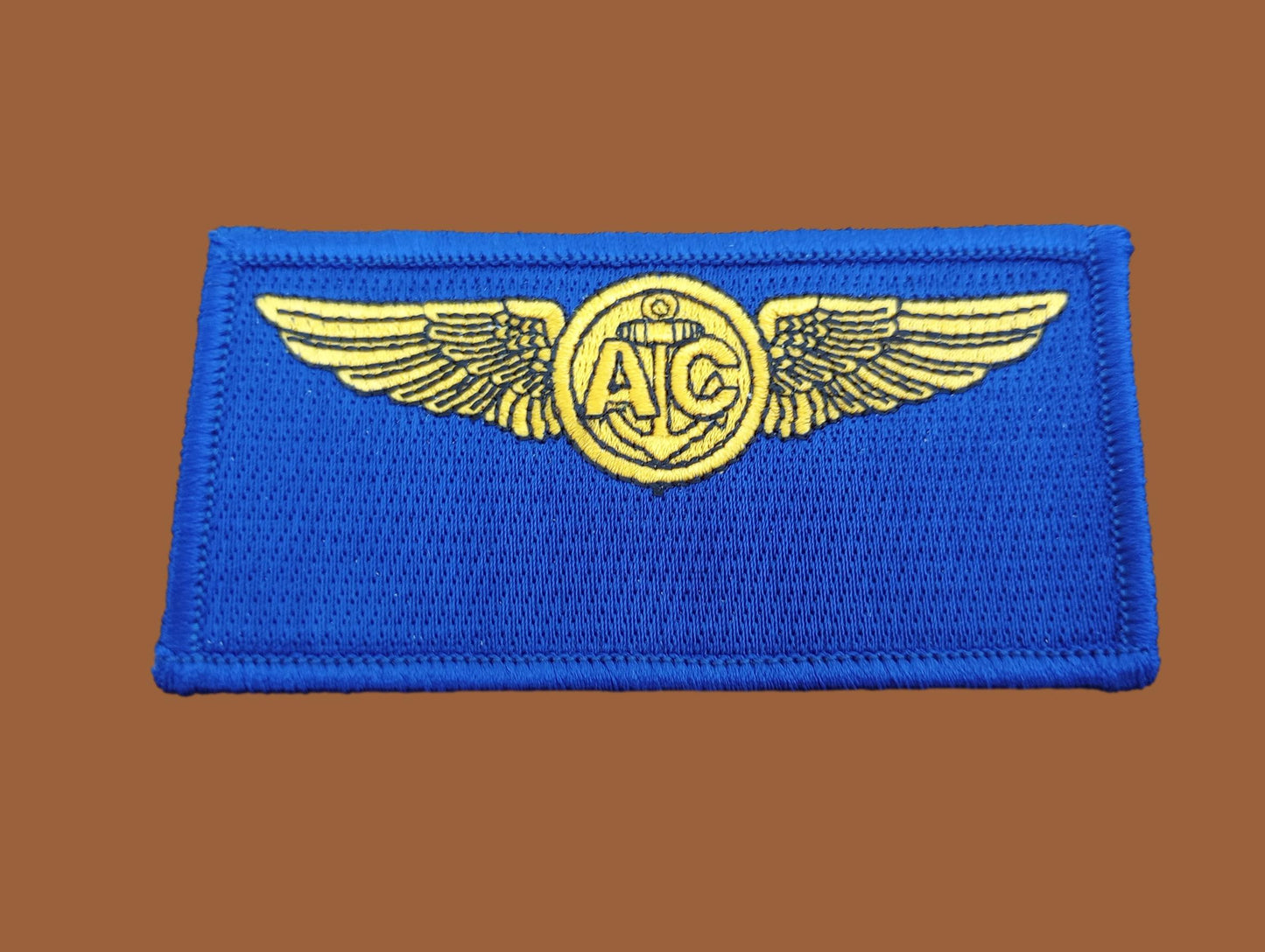 U.S. MILITARY NAVY AVIATOR AIR CREW PATCH FLIGHT SUIT CHEST TAB NAVY 4" X 2"