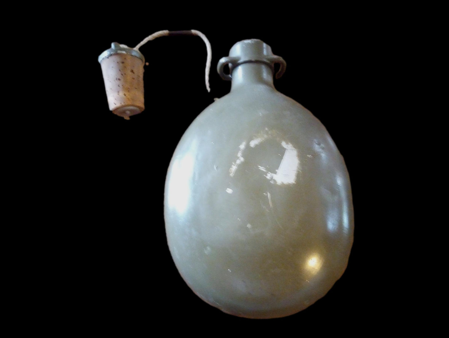 CZECH MILITARY M60 CANTEEN & WOOL FELT COVER WATER BOTTLE FLASK ORIGINAL