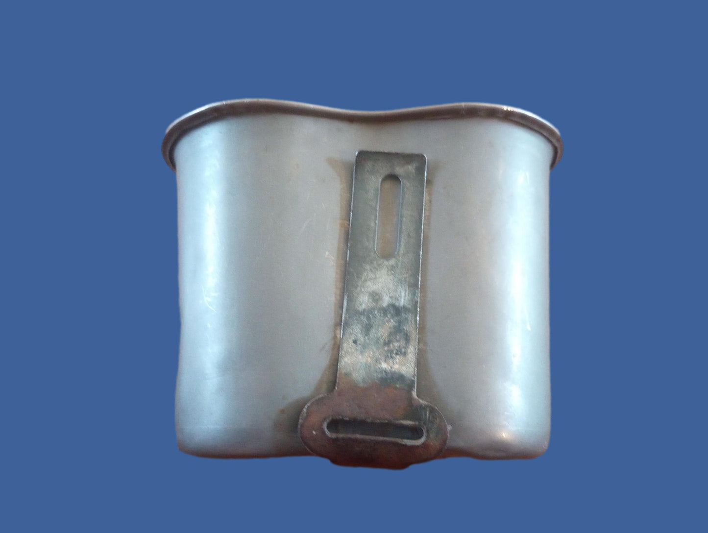 U.S MILITARY CANTEEN CUP EARLY VIETNAM ISSUE TRICO MFG CO STAINLESS STEEL