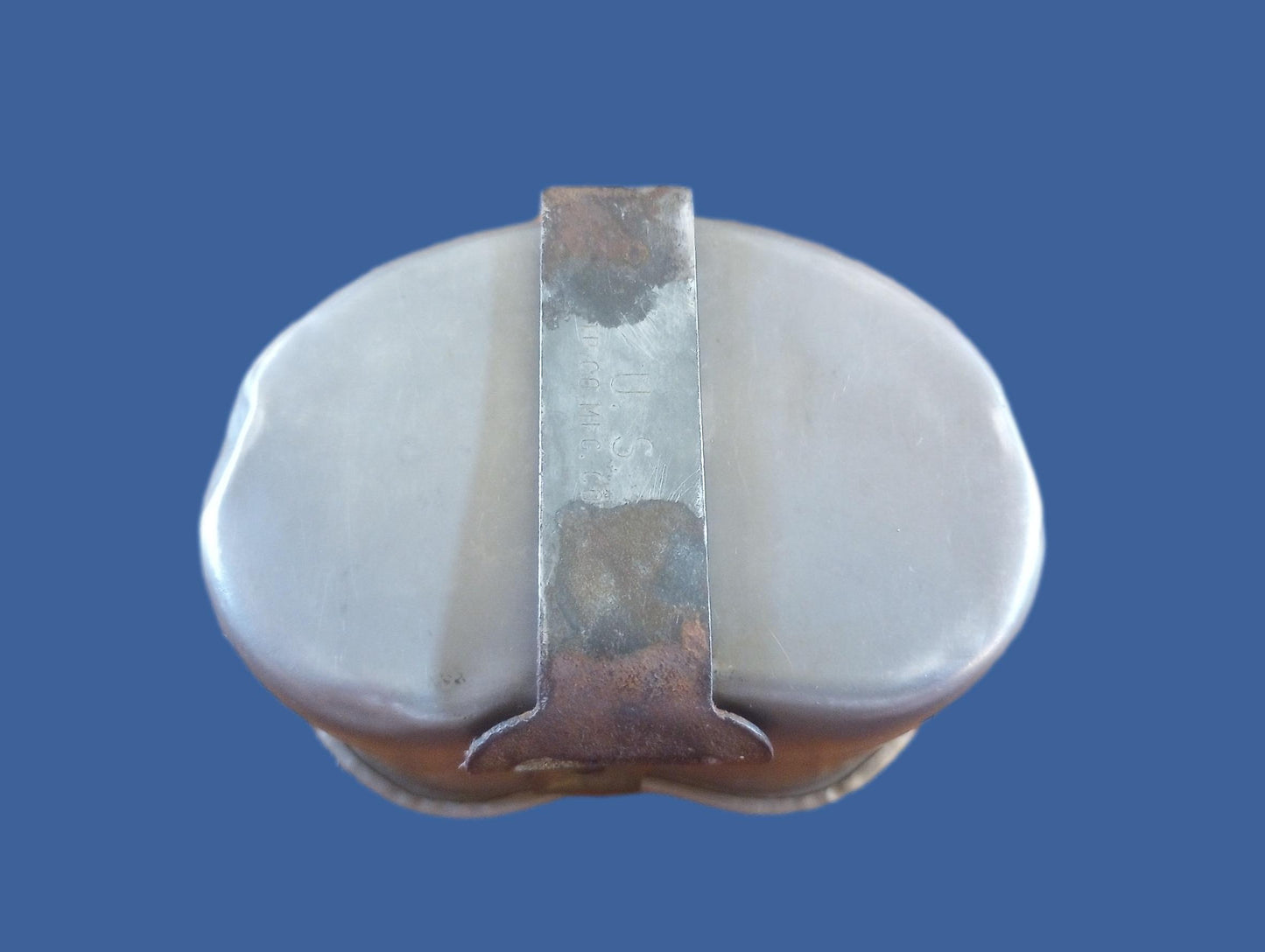 U.S MILITARY CANTEEN CUP EARLY VIETNAM ISSUE TRICO MFG CO STAINLESS STEEL