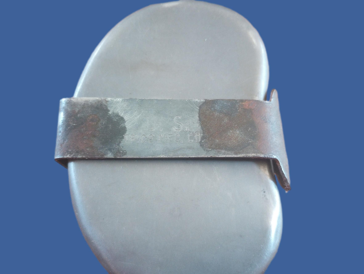 U.S MILITARY CANTEEN CUP EARLY VIETNAM ISSUE TRICO MFG CO STAINLESS STEEL