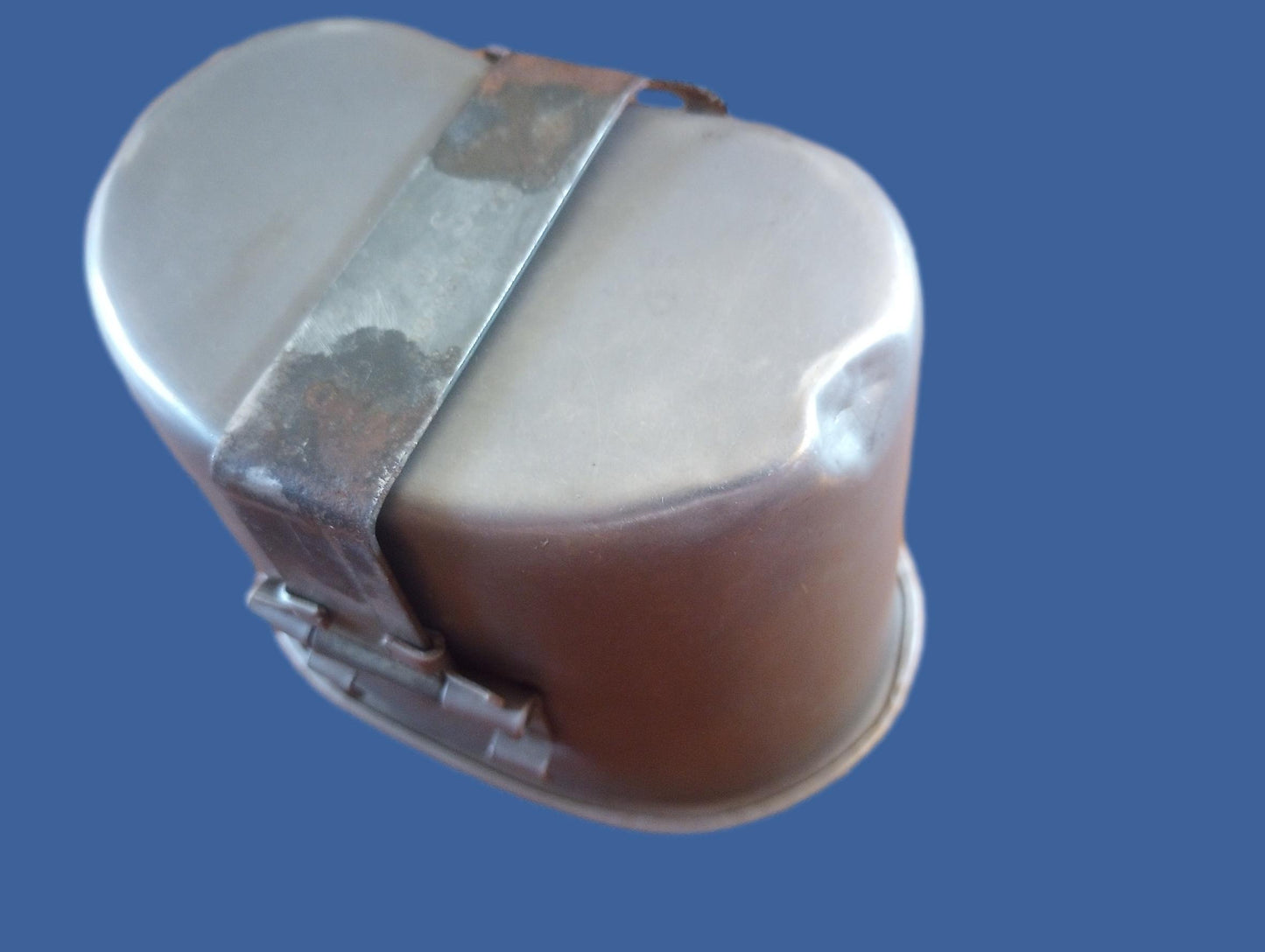 U.S MILITARY CANTEEN CUP EARLY VIETNAM ISSUE TRICO MFG CO STAINLESS STEEL