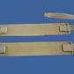WWII BRITISH BRACES OR STRAPS KHAKI WEB COMBAT SUSPENDERS DATED 1 SET 1943
