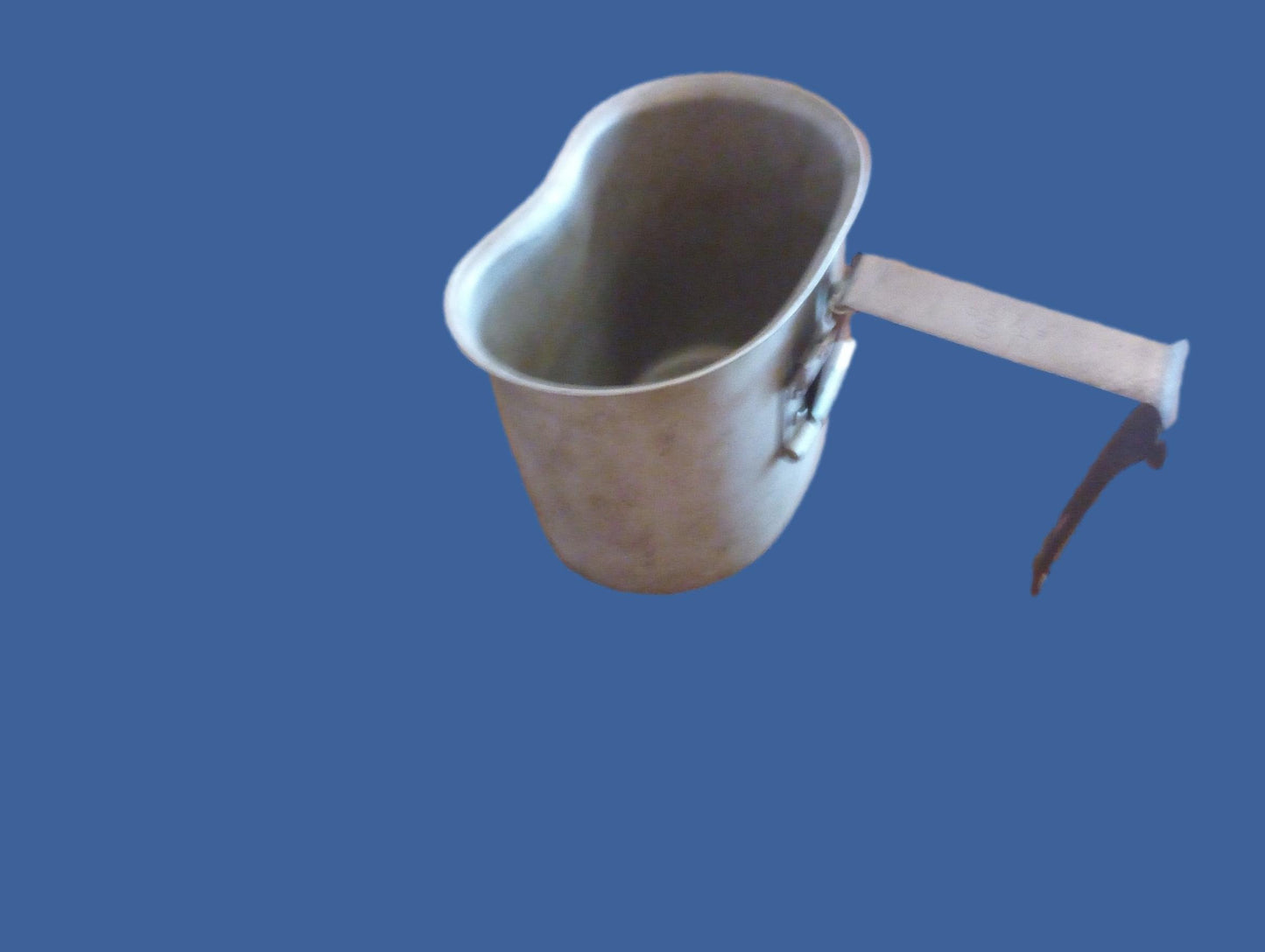 WWII U.S MILITARY CANTEEN CUP DATED 1945 STAMPED U.S B.E CO ORIGINAL