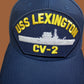 USS LEXINGTON CV-2 U.S NAVY SHIP HAT U.S MILITARY OFFICIAL BALL CAP U.S.A MADE