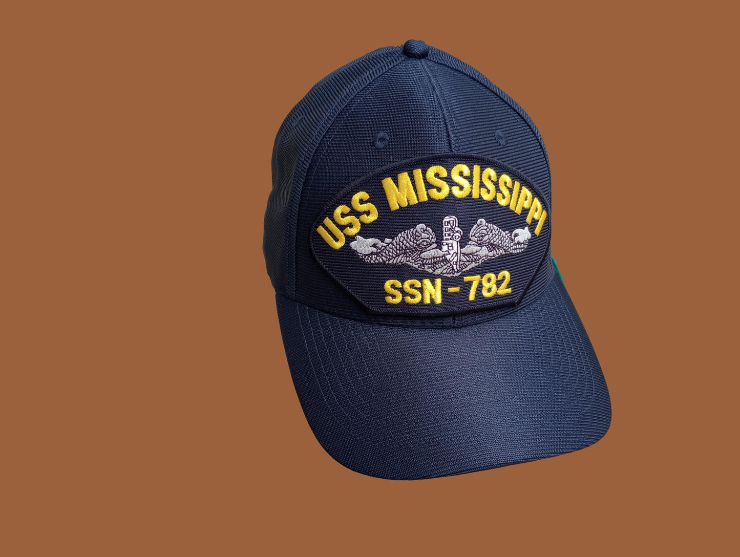 USS MISSISSIPPI SSN-782 U.S NAVY SHIP HAT MILITARY OFFICIAL BALL CAP U.S.A MADE