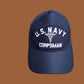 U.S MILITARY NAVY CORPSMAN HAT OFFICIAL MILITARY BALL CAP U.S.A MADE