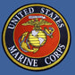U.S MILITARY MARINE CORPS EGA OVERSIZE BACK PATCH 10" X 10"  OFFICIALLY LICENSED
