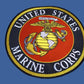 U.S MILITARY MARINE CORPS EGA OVERSIZE BACK PATCH 10" X 10"  OFFICIALLY LICENSED