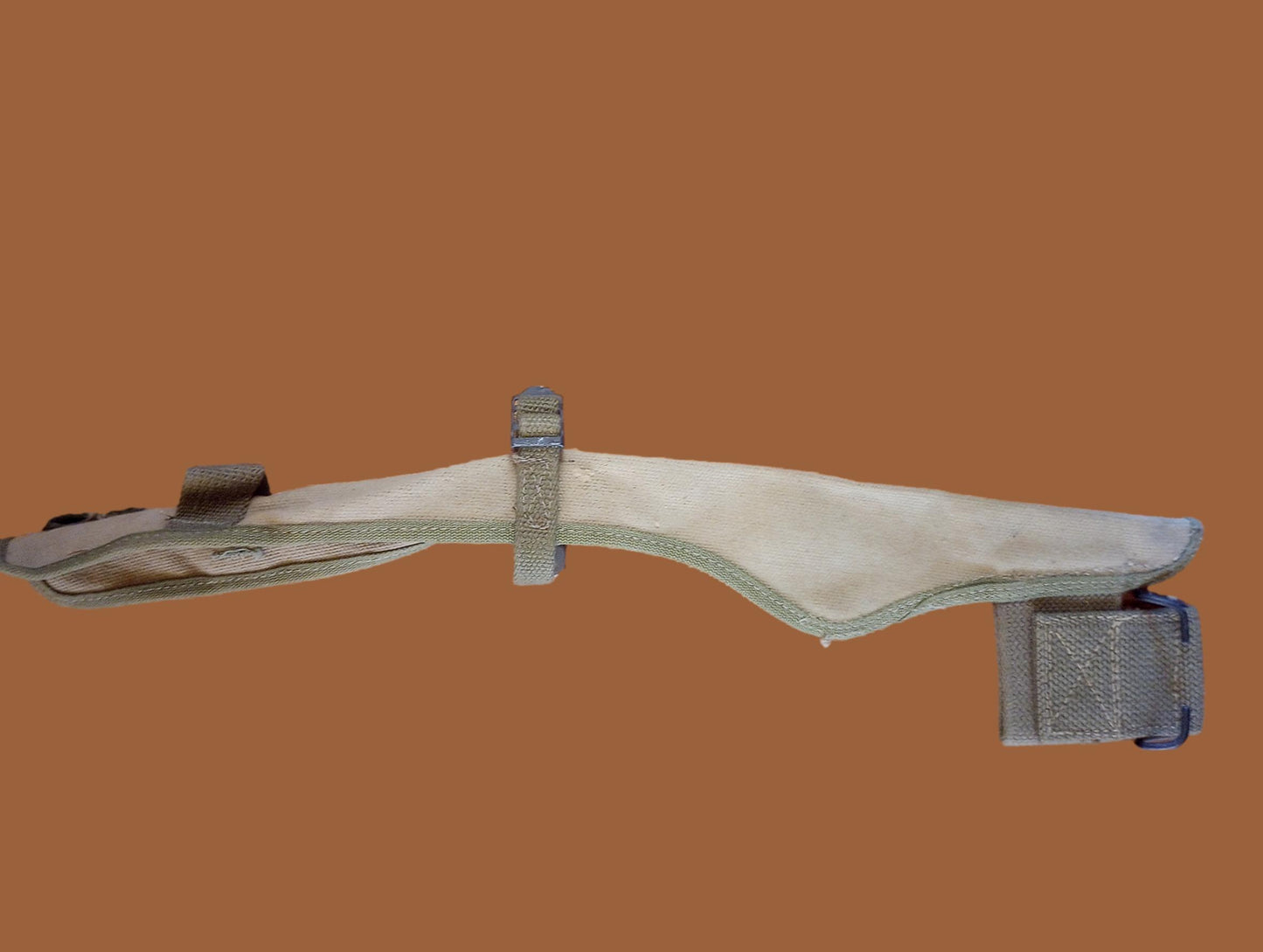 WWII U.S.MILITARY ARMY PICK MATTOCK CARRIER M-1910 ENTRENCHING AXE COVER 1944