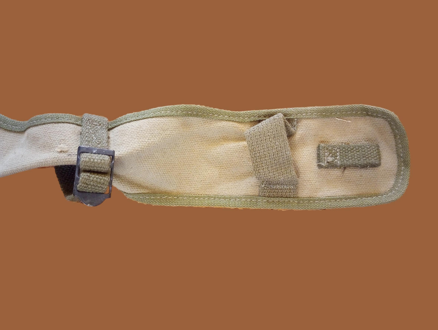 WWII U.S.MILITARY ARMY PICK MATTOCK CARRIER M-1910 ENTRENCHING AXE COVER 1944