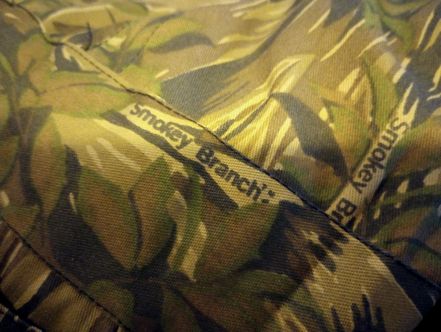 Smokey Branch Coveralls Hunting Camouflage XLR USA Made NOS
