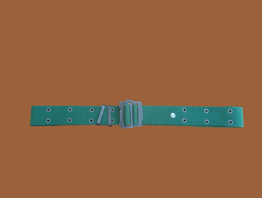GENUINE FRENCH MILITARY ARMY COMBAT PISTOL BELT VINTAGE