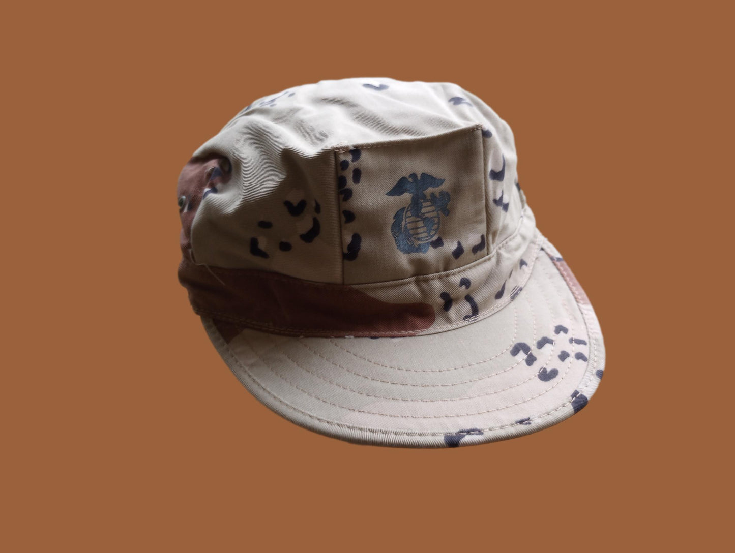 MARINE CORPS ISSUE UTILITY HAT U.S.M.C DIGITAL DESERT CAP SIZE X-LARGE 7 3/4