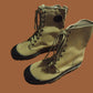 FRENCH STYLE JUNGLE COMBAT BOOT CANVAS COMMANDO SIZE 10