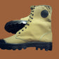 FRENCH STYLE JUNGLE COMBAT BOOT CANVAS COMMANDO SIZE 10